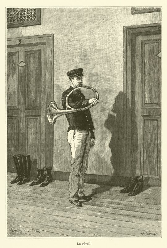 Risveglio (incisione) da French School