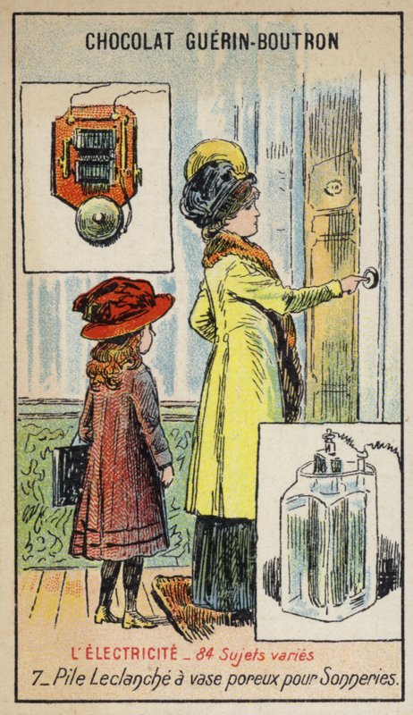 Cella Leclanche per campanelli da French School