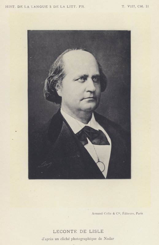 Leconte de Lisle da French School