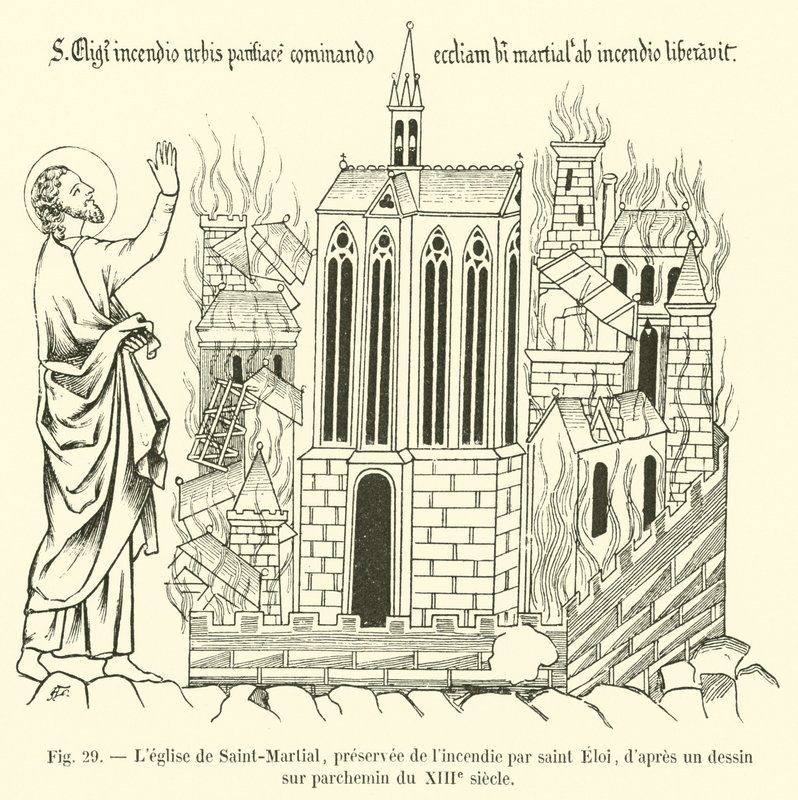 La chiesa di Saint-Martial, salvata dall
