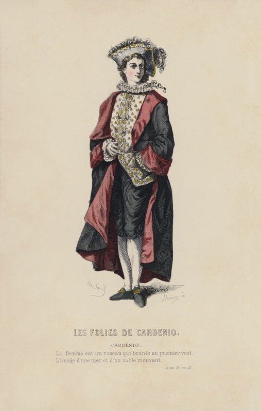 Le follie di Cardenio, Cardenio da French School