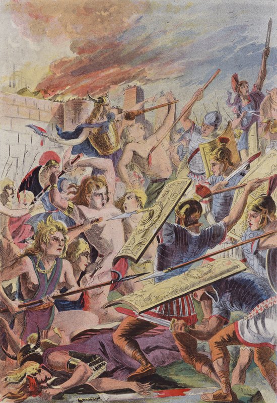 Le gallesi di Vercingetorige da French School