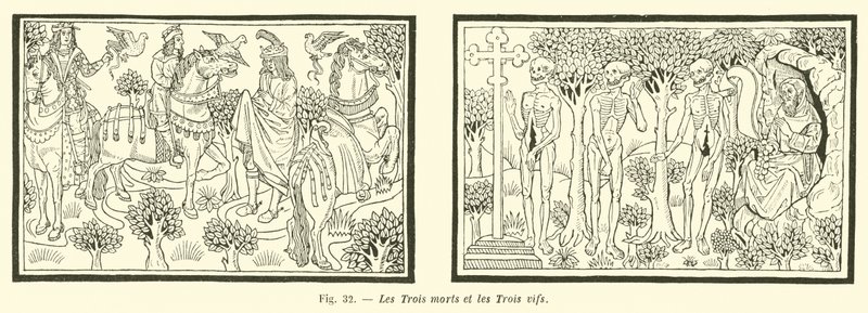 I Tre morti e i Tre vivi da French School