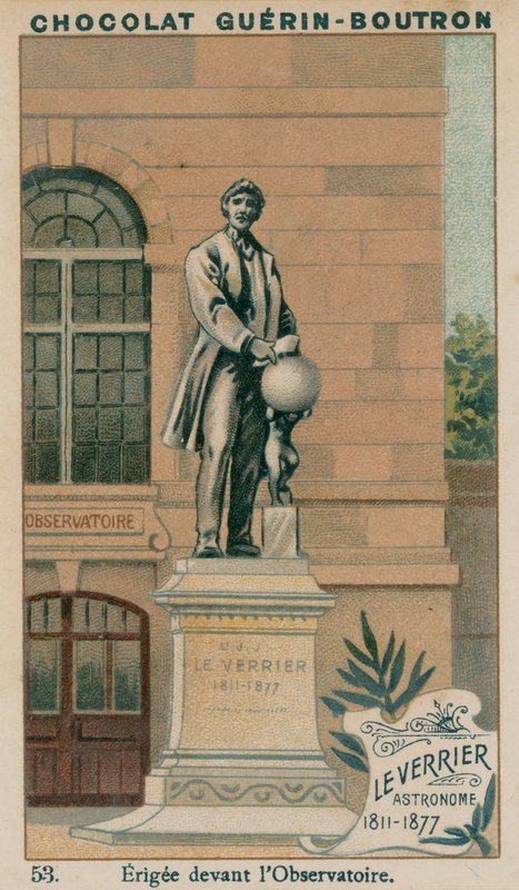 Leverrier, Astronomo, 1811-1877, Eretto davanti all