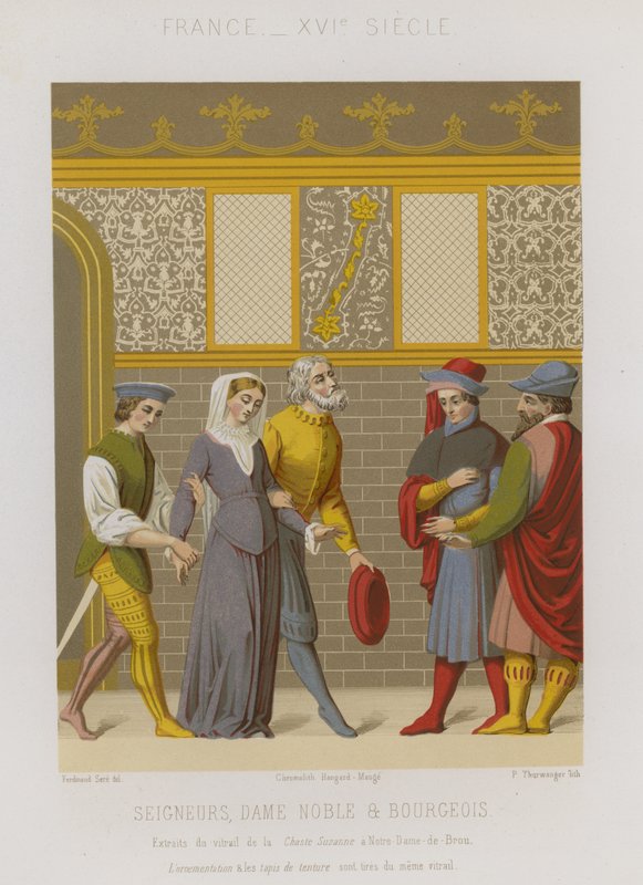 Signori, nobildonne e borghesi da French School