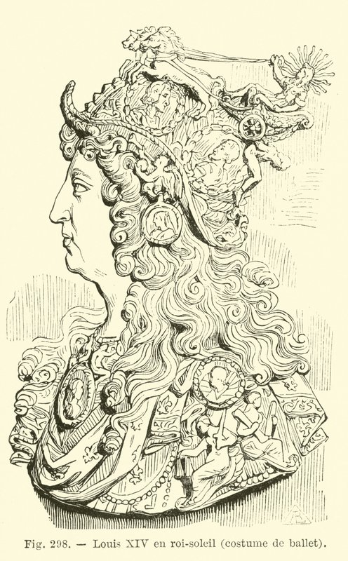 Luigi XIV di Francia da French School