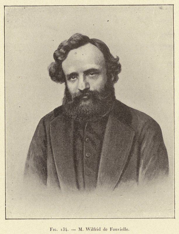 M Wilfrid de Fonvielle (incisione) da French School