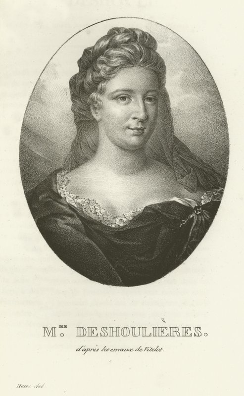 Madame Deshoulières da French School
