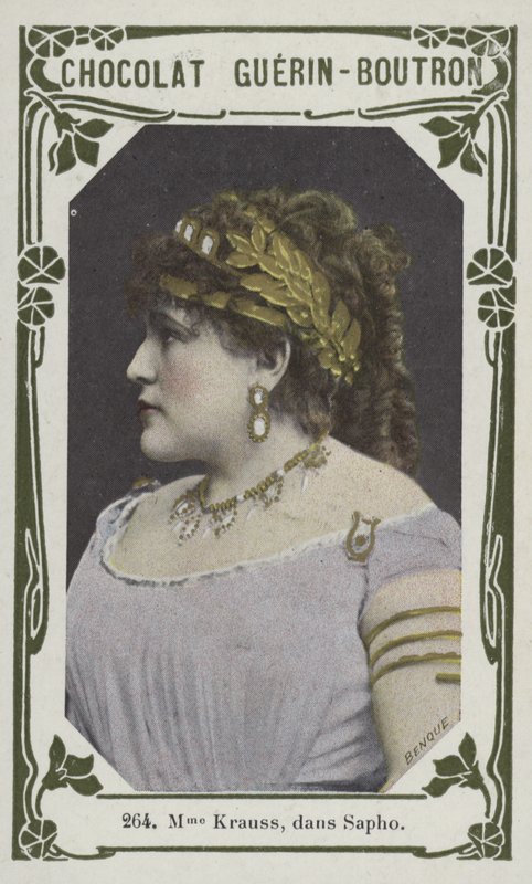 Madame Krauss, in Saffo da French School
