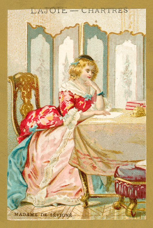 Madame de Sevigne, scrittrice francese da French School