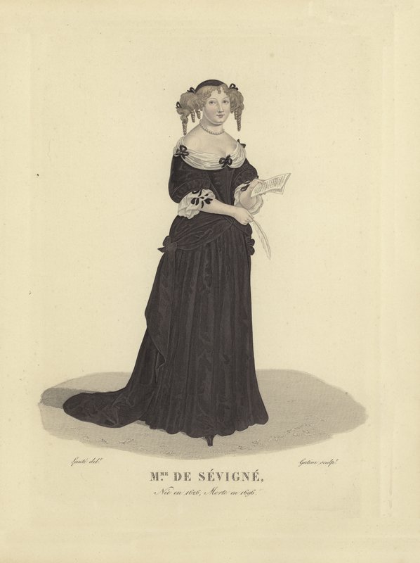Madame de Sévigné, scrittrice francese da French School