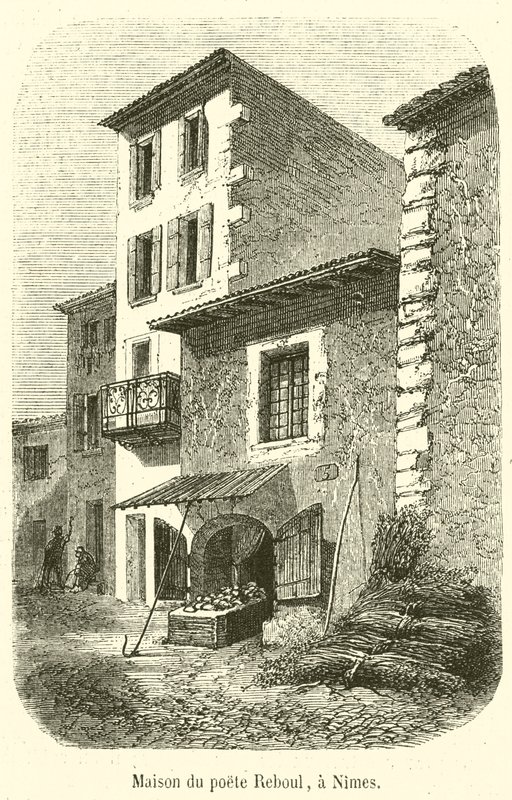 Casa del poeta Reboul, a Nimes da French School