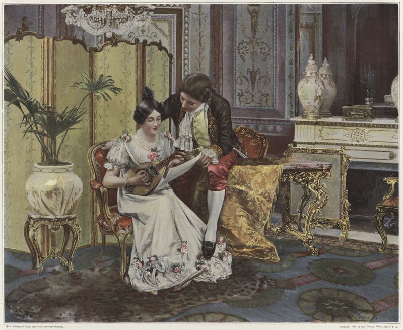 Lezione di mandolino da French School