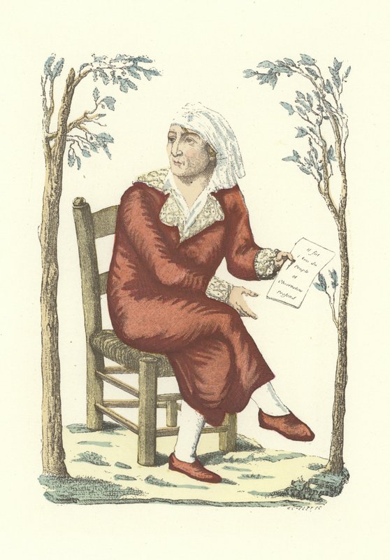 Marat in vestaglia da French School