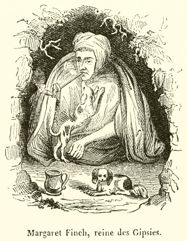 Margaret Finch, regina degli Zingari da French School
