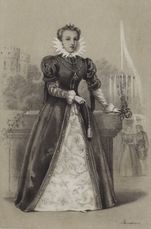 Margherita di York, Margaret Of York (incisione) da French School