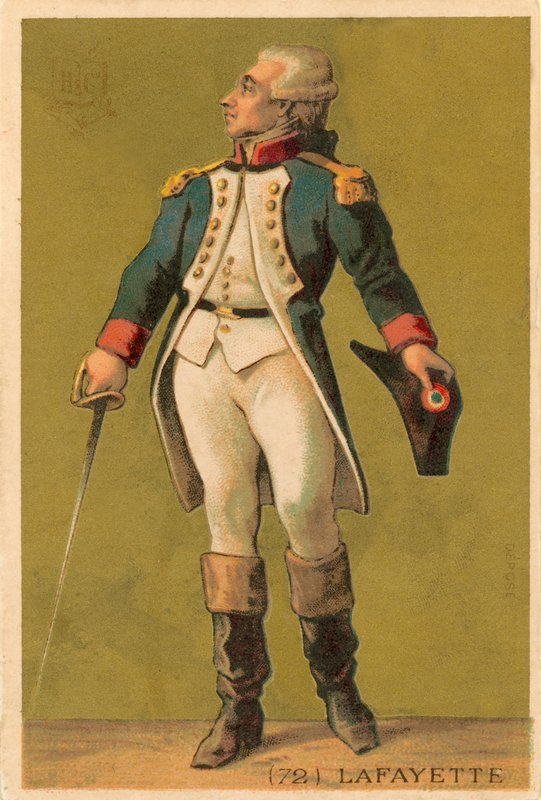 Marchese de Lafayette da French School