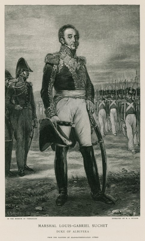 Maresciallo Louis-Gabriel Suchet da French School