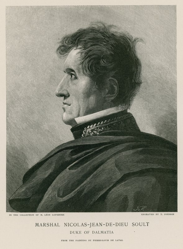 Maresciallo Nicolas-Jean-de-dieu Soult da French School