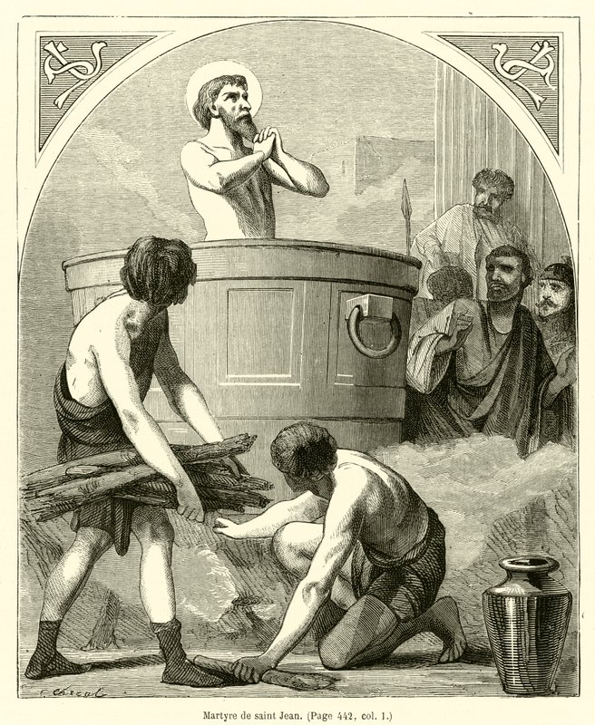 Martirio di San Giovanni da French School
