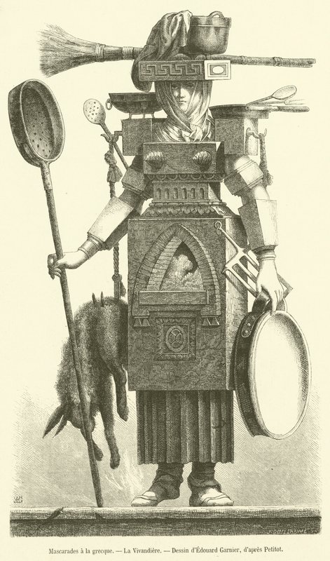 Mascherate alla greca, La vivandiera da French School