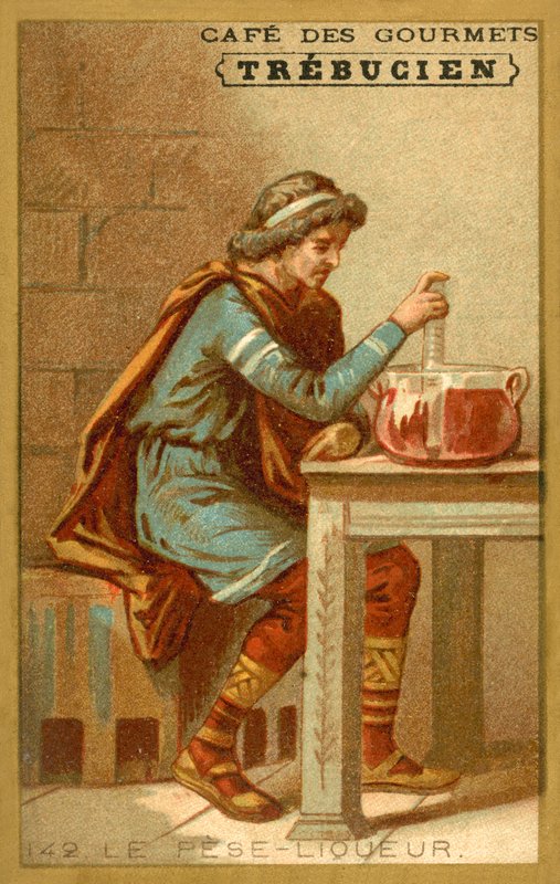 Misurare il liquore da French School