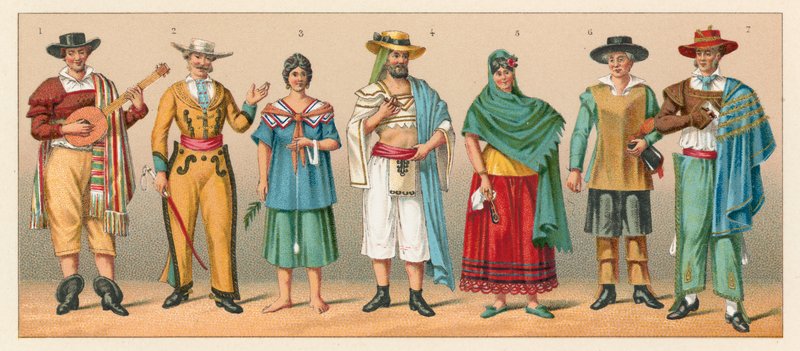 Costume messicano da French School