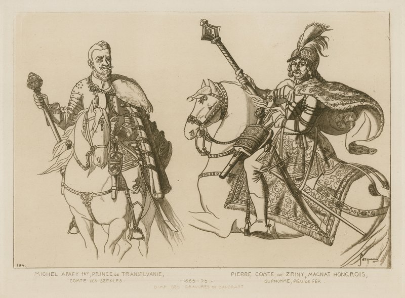 Michele Apafi, Principe di Transilvania, Conte di Szekles da French School