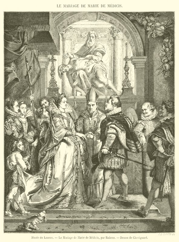 Museo del Louvre, Il Matrimonio di Maria de