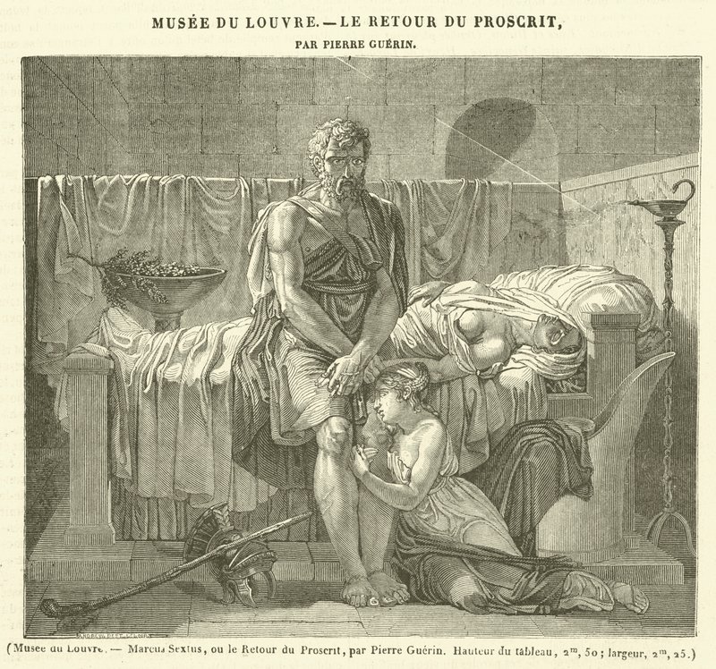 Museo del Louvre, Marco Sesto, o il ritorno del proscritto da French School