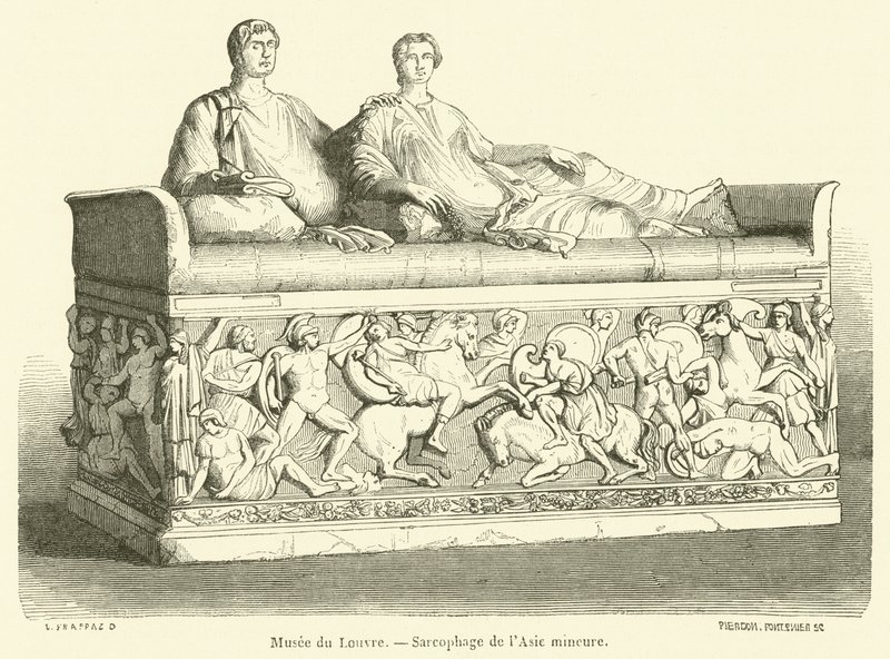 Museo del Louvre, Sarcofago dell