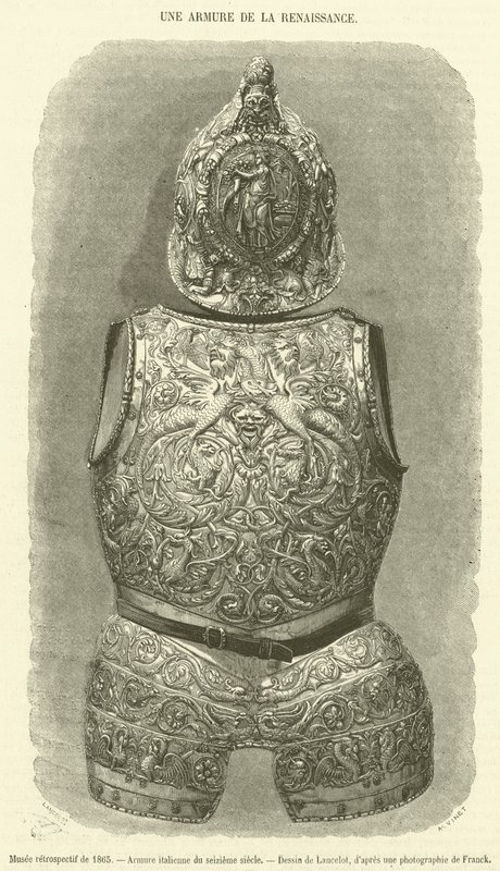 Museo retrospettivo del 1865, Armatura italiana del sedicesimo secolo da French School