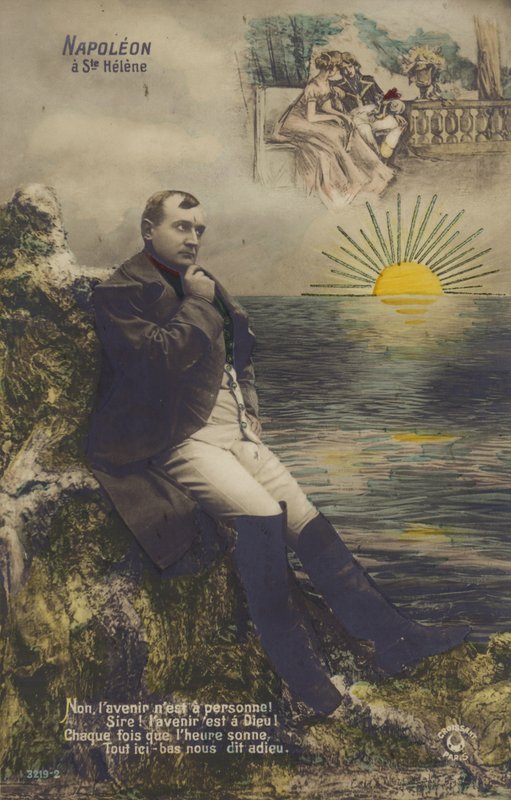 Napoleone Bonaparte (litografia a colori) da French School