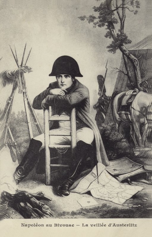 Napoleone al Bivacco da French School