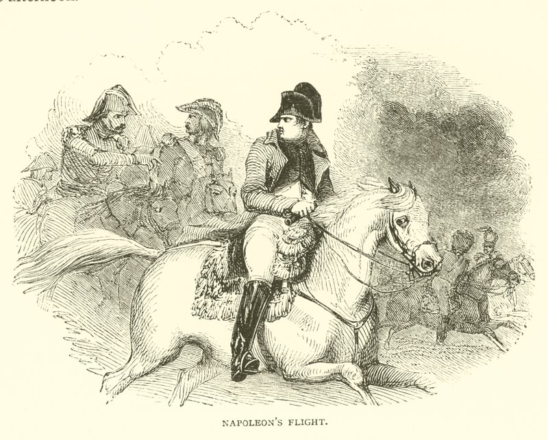 La fuga di Napoleone da French School