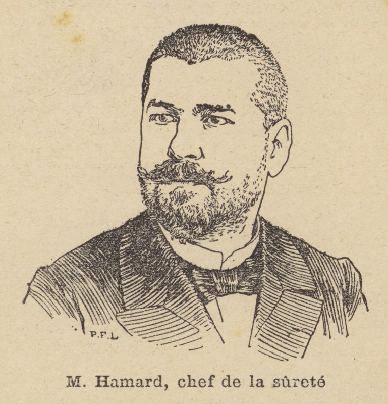 Octave Hamard, capo della polizia di Parigi da French School