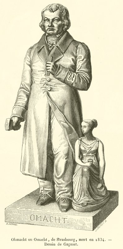 Ohmacht o Omacht, di Strasburgo, morto nel 1834 da French School