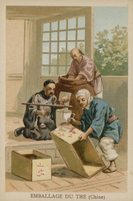 Imballaggio del tè (Cina) da French School