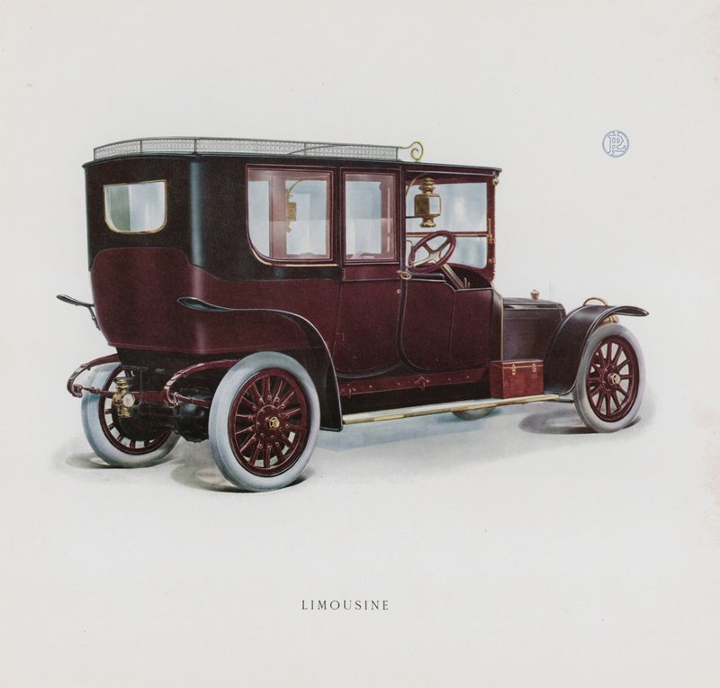 Pagina dal catalogo Panhard & Levassor da French School