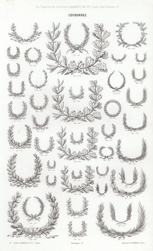 Pagina da Vignettes Typographiques da French School