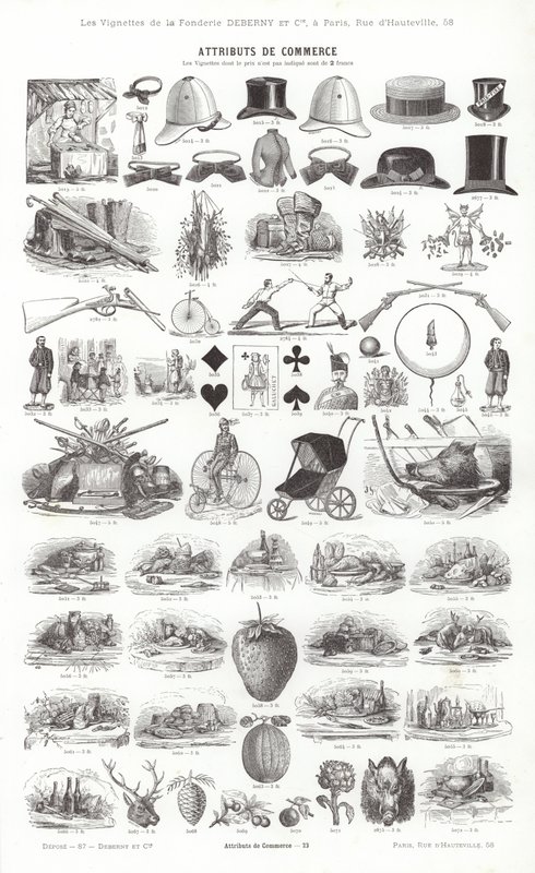 Pagina da Vignettes Typographiques da French School