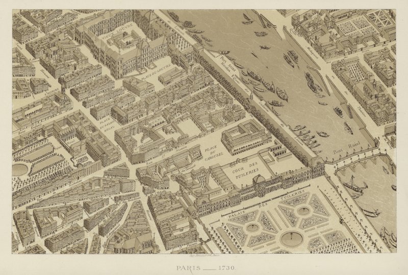 Parigi, 1730 da French School