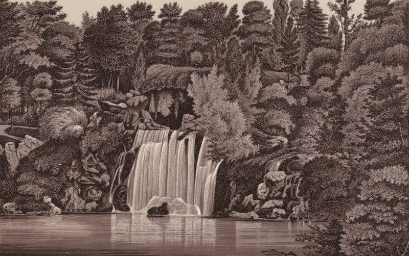 Parigi: Cascade du Bois de Boulogne da French School