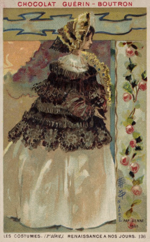 Moda parigina, 1855 da French School