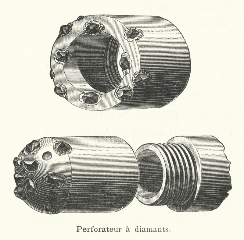 Perforatore a diamanti da French School