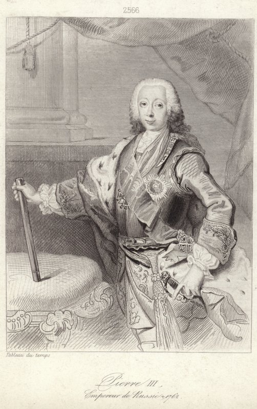 Pietro III di Russia da French School