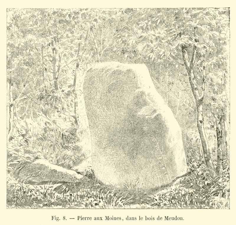 Pierre aux Moines, nel bosco di Meudon da French School