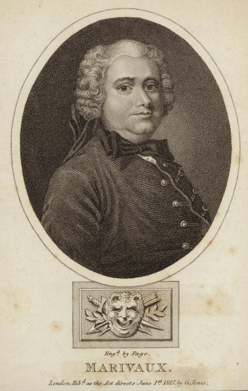 Pierre de Marivaux - Romanziere e drammaturgo francese (1688-1763) da French School