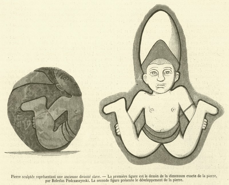 Pietra scolpita rappresentante un