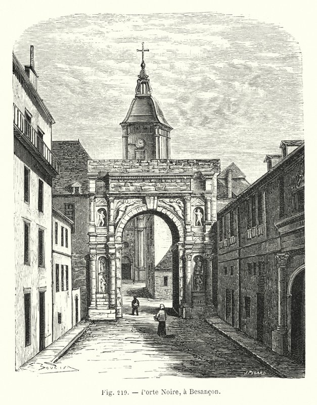 Porte Noire, a Besançon da French School